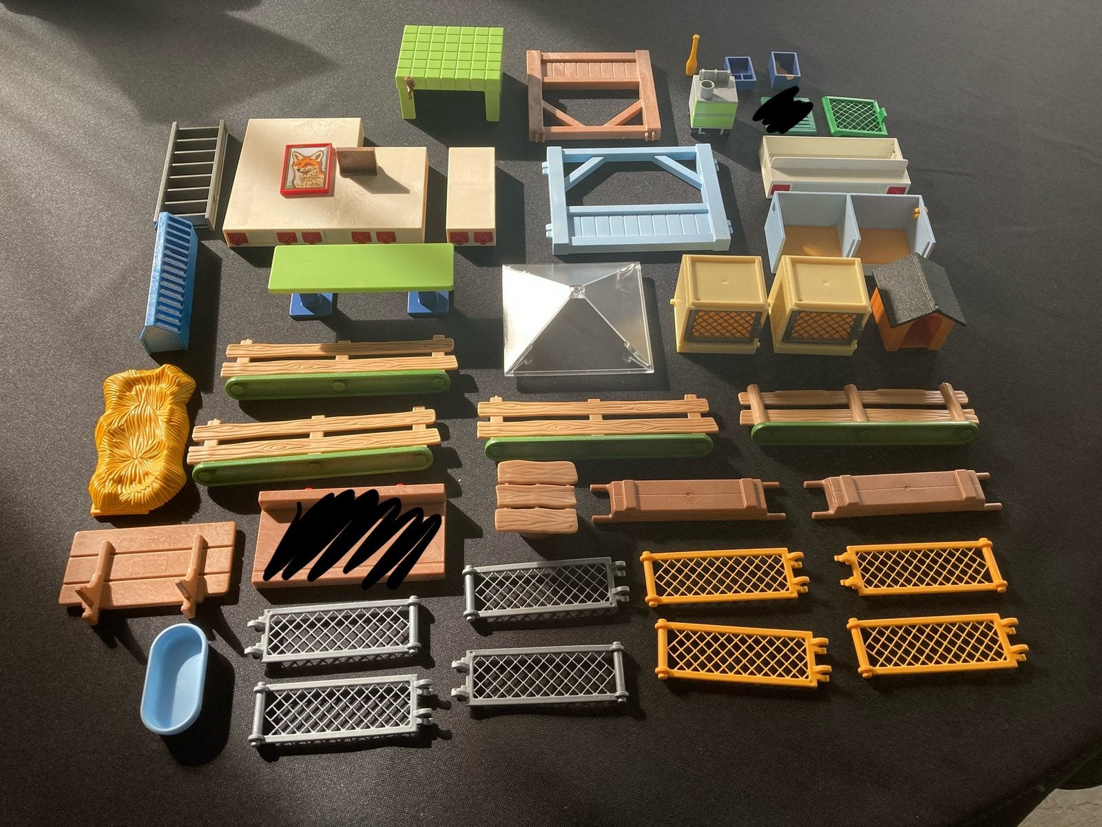Playmobil hekjes ed…., Ophalen of Verzenden, Zo goed als nieuw