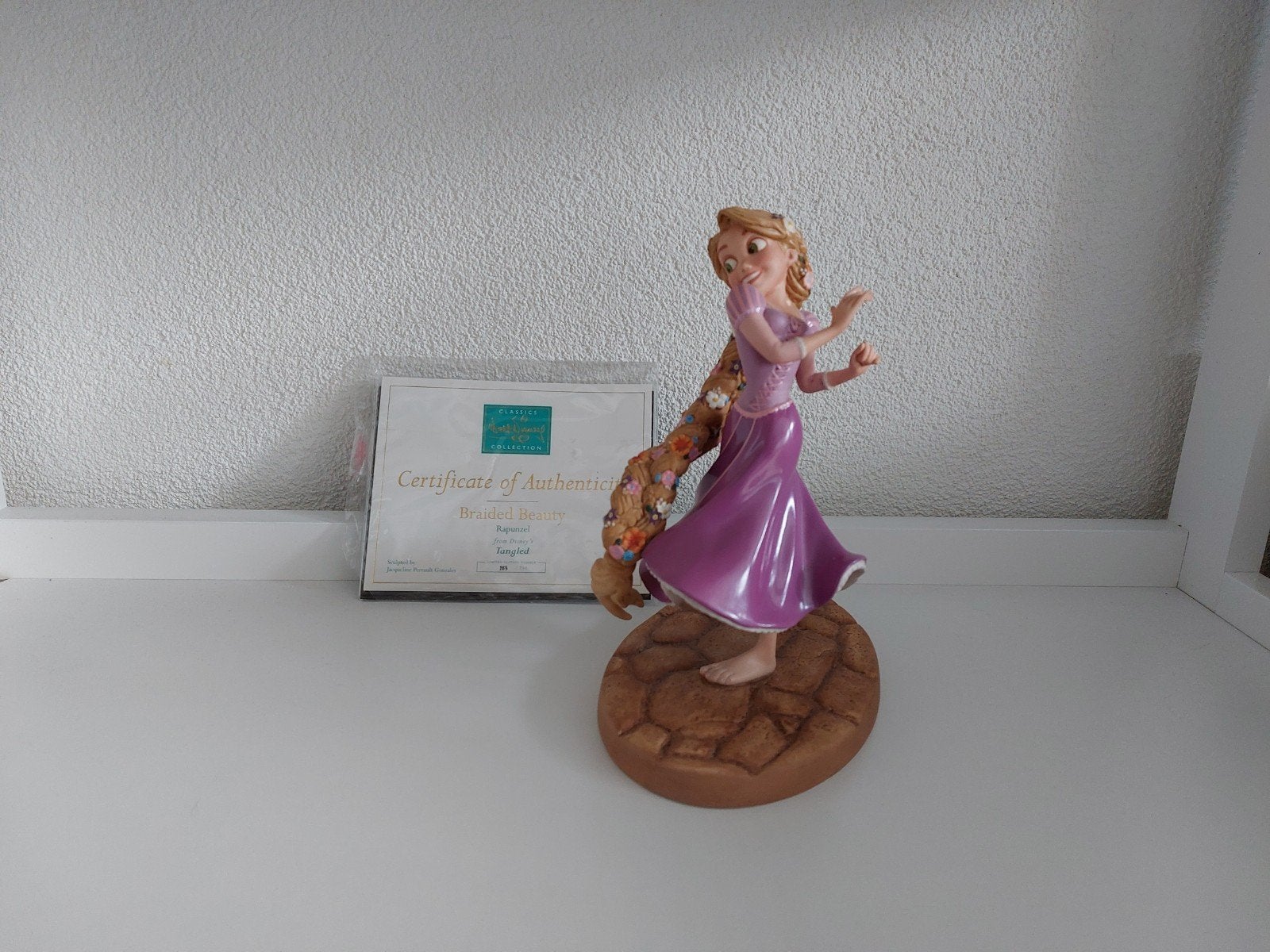 Disney WDCC Rapunzel braided beauty met certificaat, Ophalen, Zo goed als nieuw