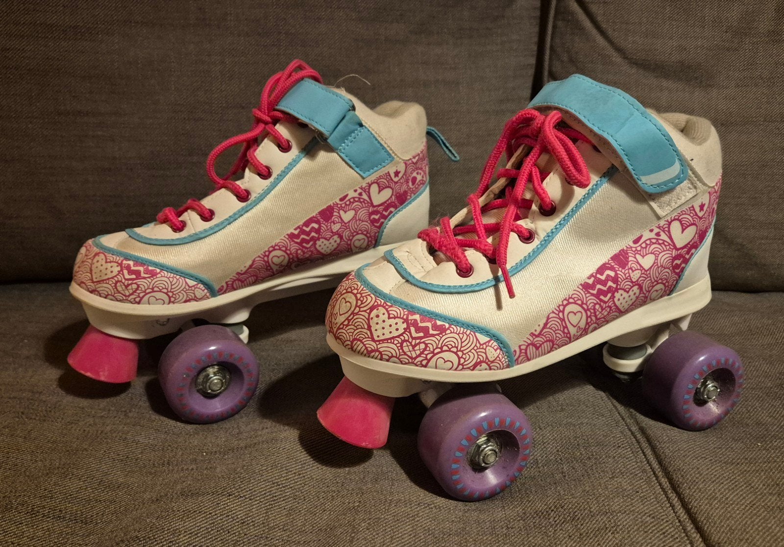 Rolschaatsen maat 35/36 merk Crivit, Ophalen, Gebruikt, Kinderen