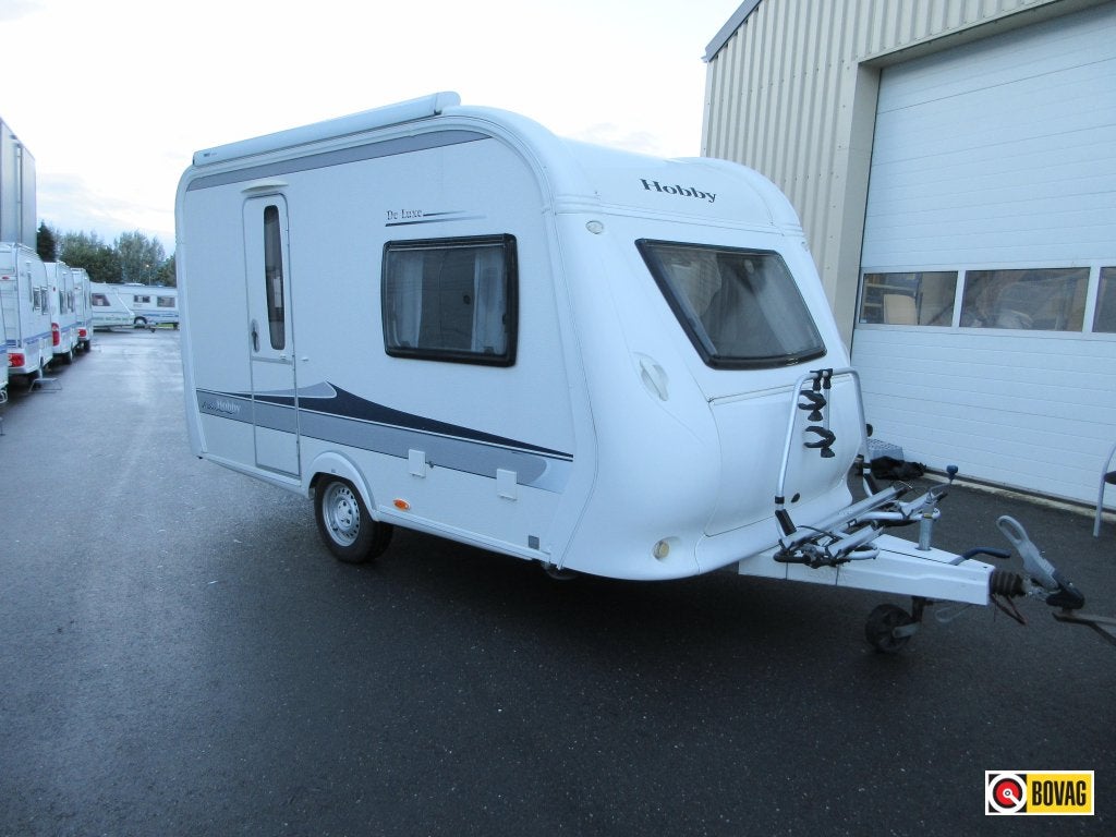 Hobby De Luxe 380 TB Thule luifel, Overige typen, Standaardzit, Fietsenrek, Hobby