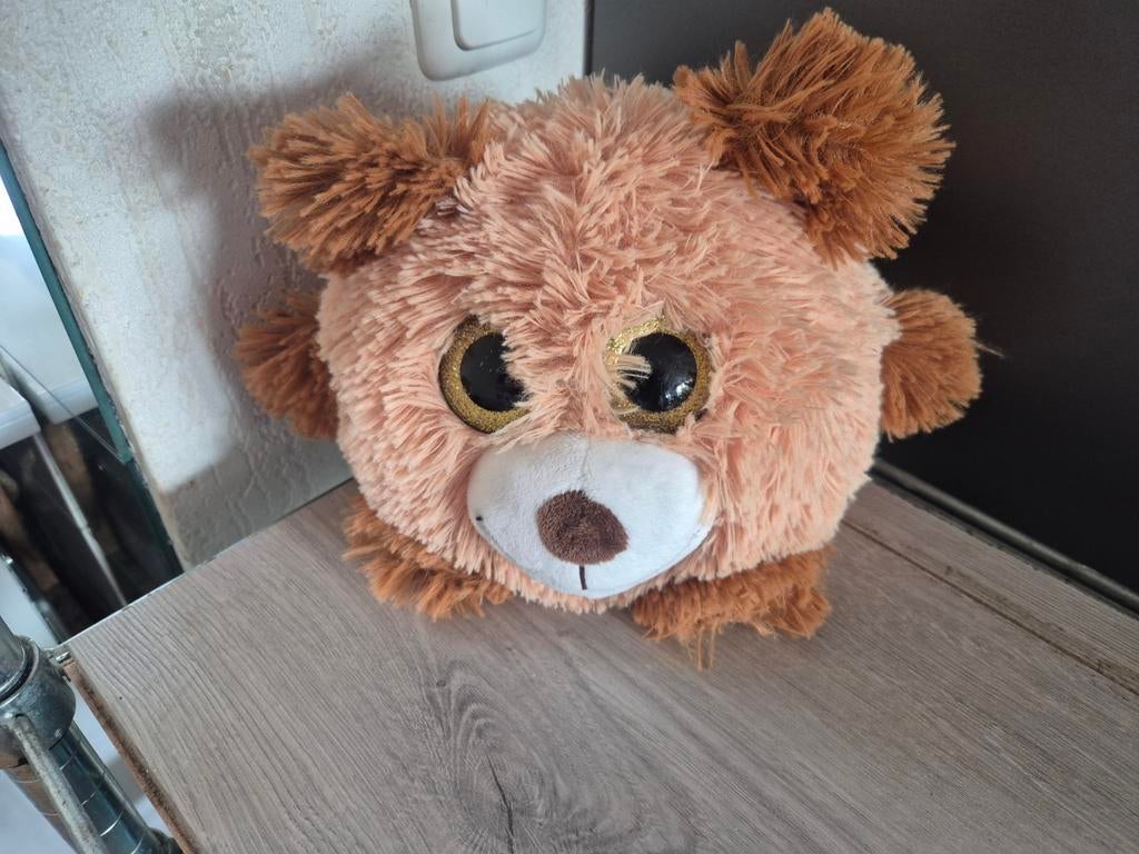 Glitteroog knuffel, Overige typen, Ophalen of Verzenden, Zo goed als nieuw, Klein (minder dan 20 cm)