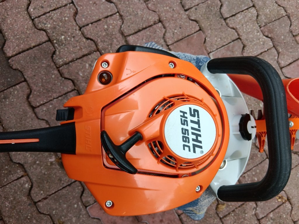Stihl HS 56 C-E heggenschaar., Ophalen, Zo goed als nieuw, Benzine, Stihl