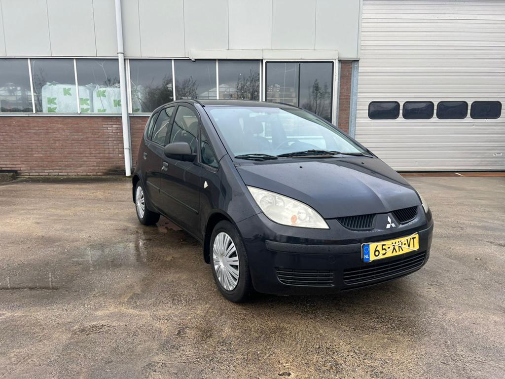 Mitsubishi Colt 1.1 5 deurs airco zuinig goedkoop NAP✅, Voorwielaandrijving, Euro 5, Stof, 74 pk