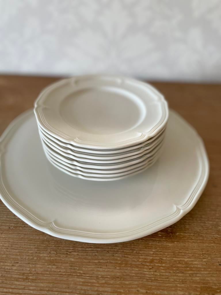 Villeroy&Boch Manoir gebak/taartset, Verzenden, Overige typen, Zo goed als nieuw, Overige stijlen