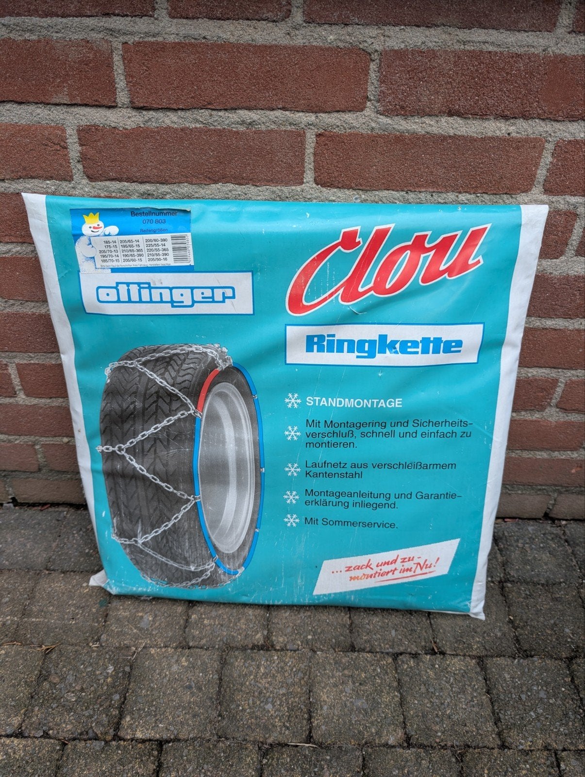 Oettinger Clou Ringkette Sneeuwkettingen - Nieuw, Ophalen, Nieuw