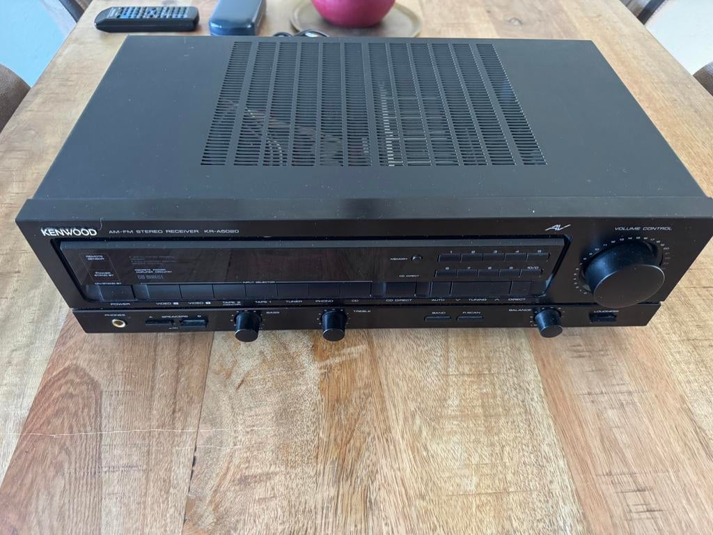 Kenwood KR A5020, Gebruikt, 60 tot 120 watt, Stereo, Ophalen