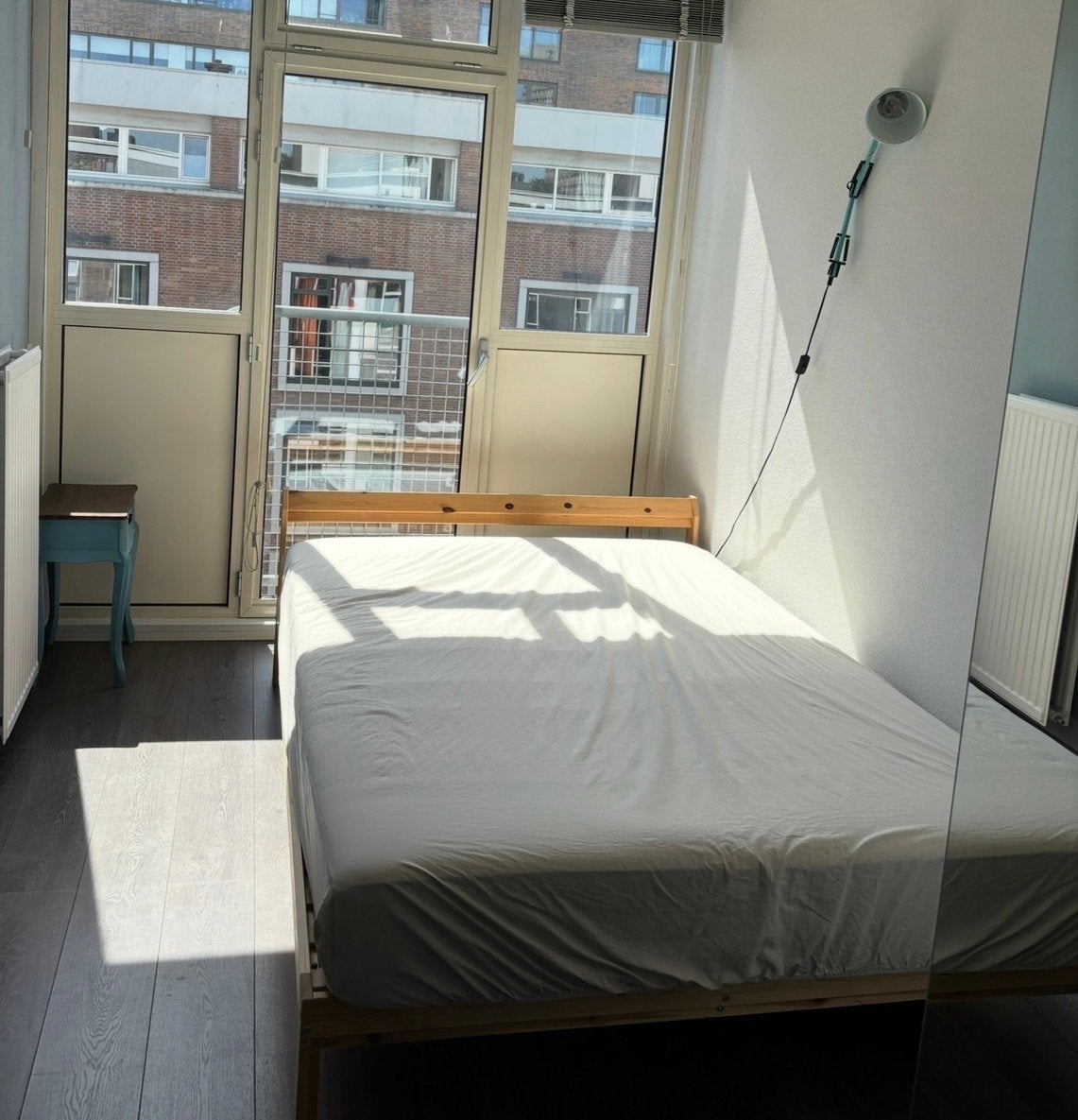 IKEA Hovag bed en matras, Ophalen, Gebruikt, Overige kleuren, 140 cm