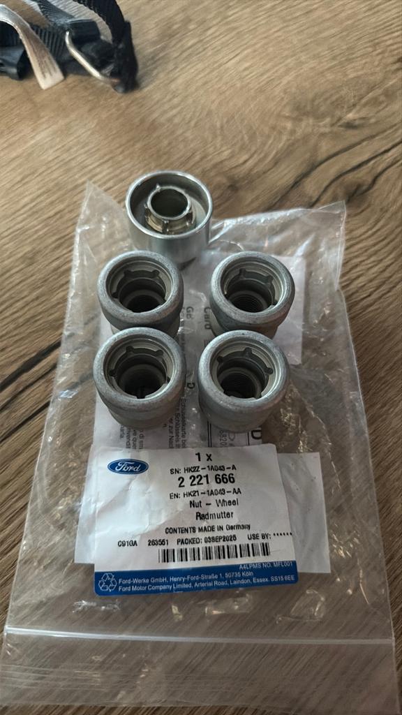 Slotmoeren met adapter nieuw ford transir custom, Ophalen of Verzenden, Nieuw