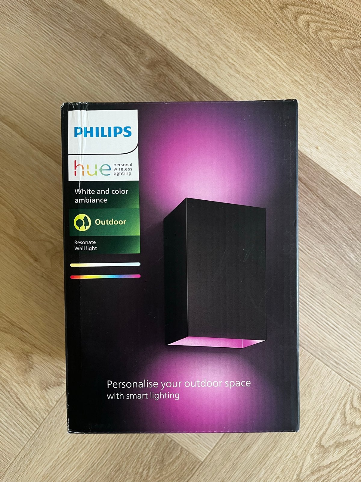 Philips Hue White & Color Ambiance Outdoor Wall Light, Dimbaar, Ophalen, Nieuw, Philips Hue
