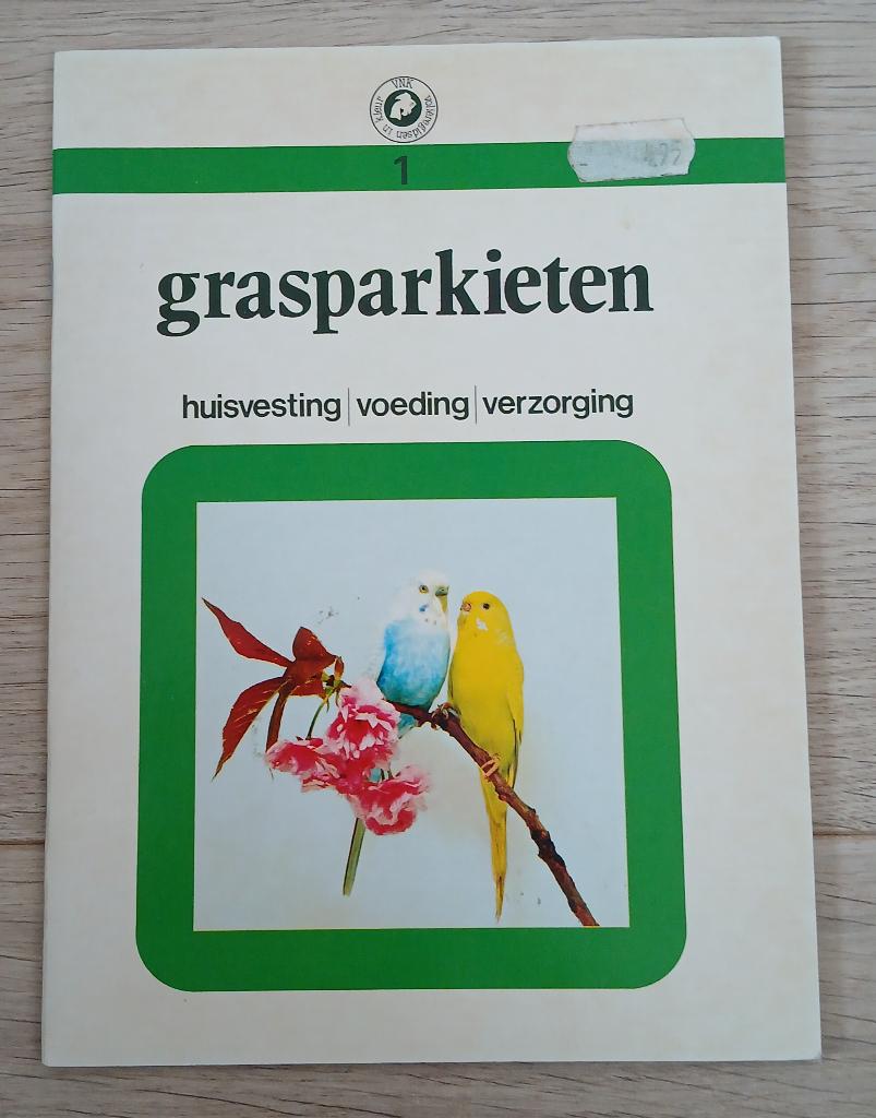 1 Grasparkieten, Boeken, Ophalen of Verzenden, Gelezen, Vogels