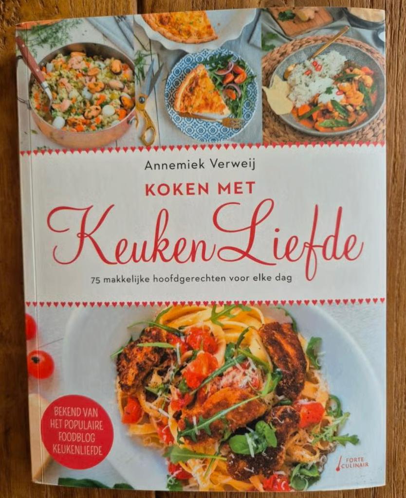 Zgan: Annemiek Verweij - Koken met KeukenLiefde, Ophalen of Verzenden, Zo goed als nieuw, Hoofdgerechten