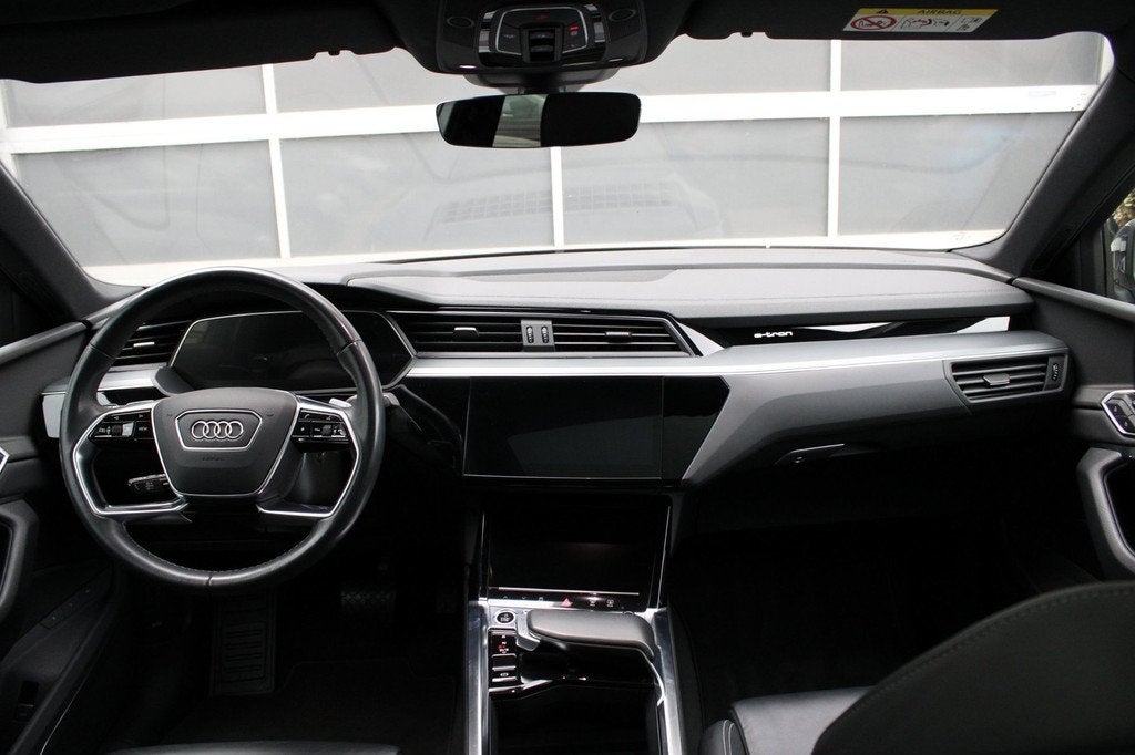 Audi Q8 Sportback e-tron 55 quattro Advanced Edition 115 kWh, Auto's, Audi, Automaat, Zwart, Q8 e-tron, Vierwielaandrijving