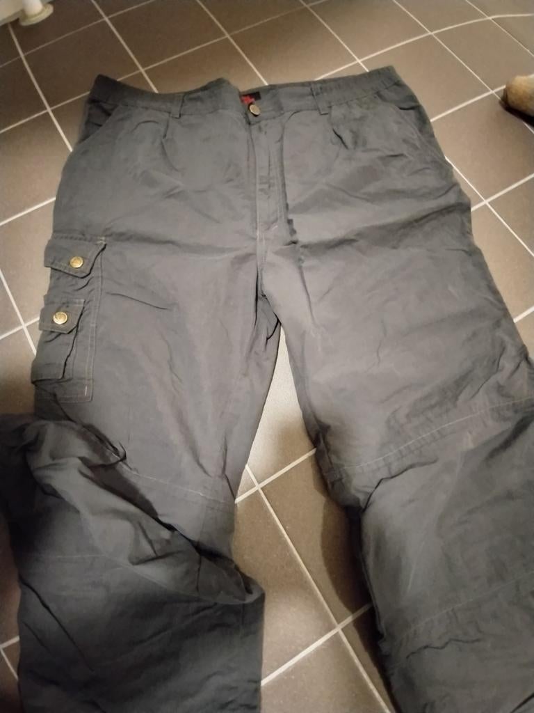 Fjällräven zip off broek maat 54 (L-XL), Kleding | Heren, Broeken en Pantalons, Zo goed als nieuw, Maat 52/54 (L), Grijs, Ophalen of Verzenden