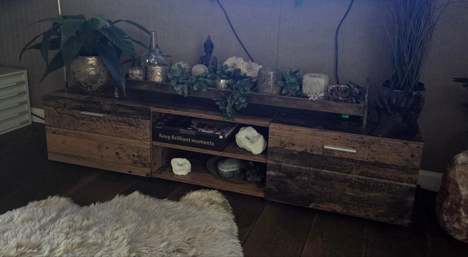 tv kast en hangkast, Ophalen