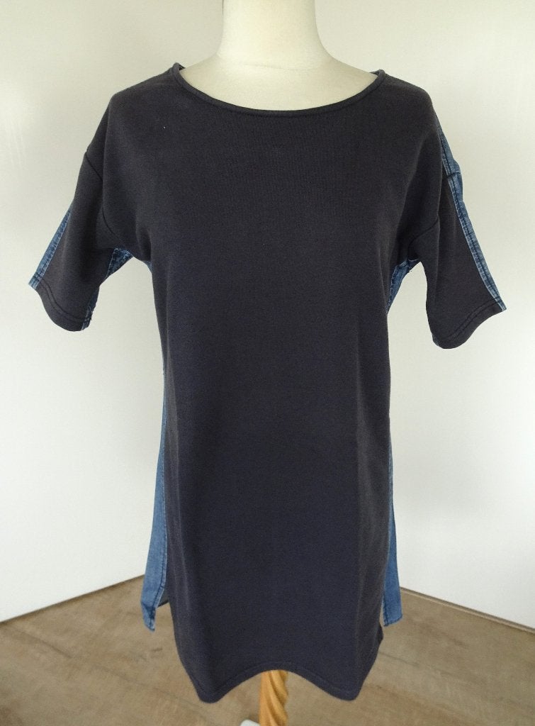 TUNIEK JURK MAAT 38, Maat 38/40 (M), Blauw, Ophalen of Verzenden, Boven de knie
