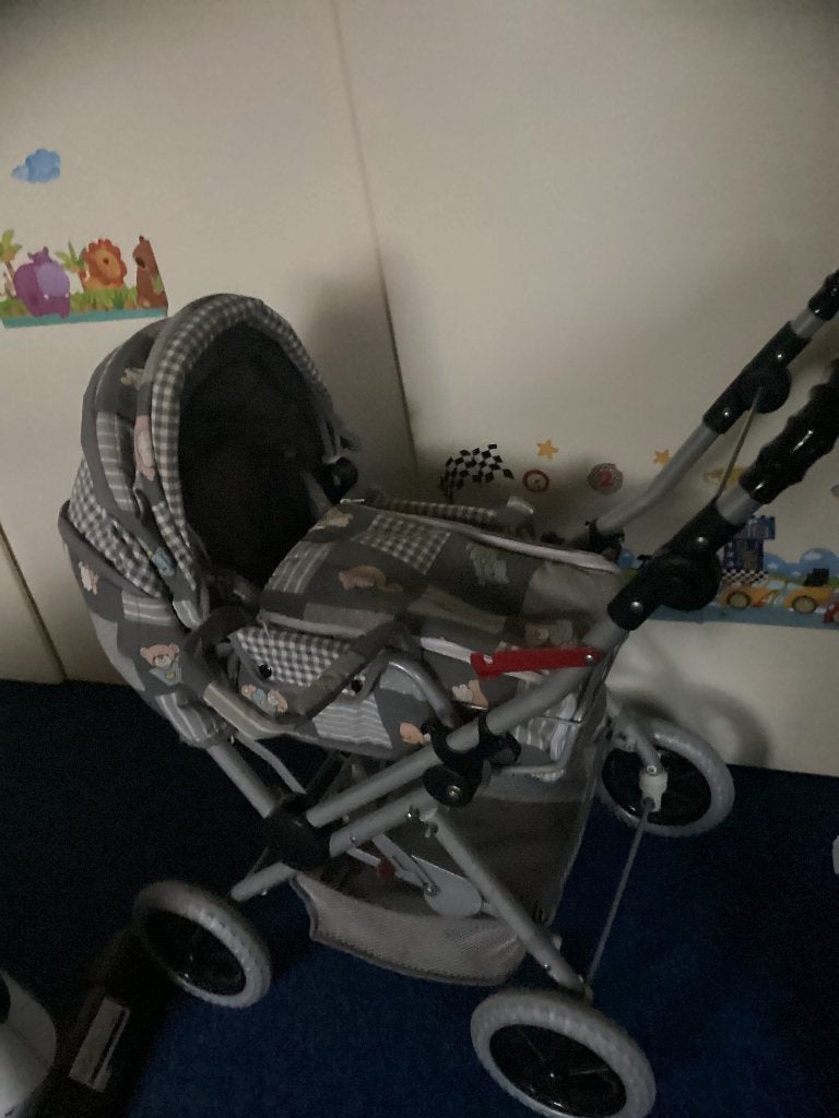 Poppenwagen, Kinderen en Baby's, Speelgoed | Poppen, Ophalen of Verzenden, Gebruikt, Babypop