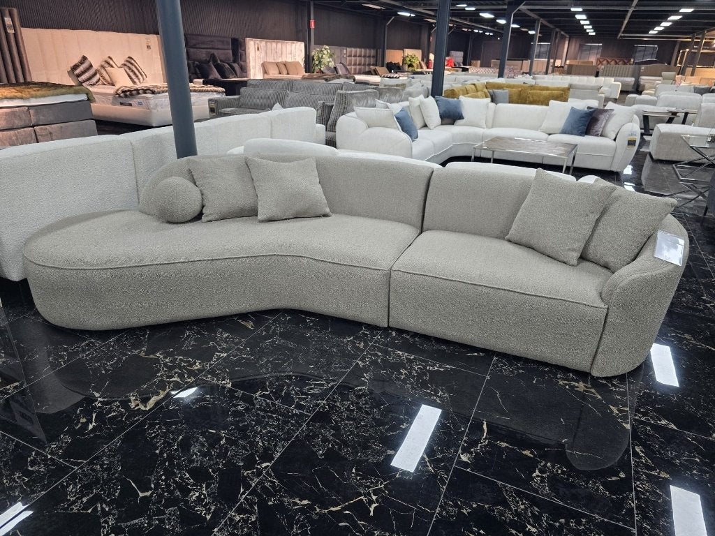 Grote Hoekbank met Lounge – 350 cm – Direct Beschikbaar, Ophalen, Wit, Overige typen