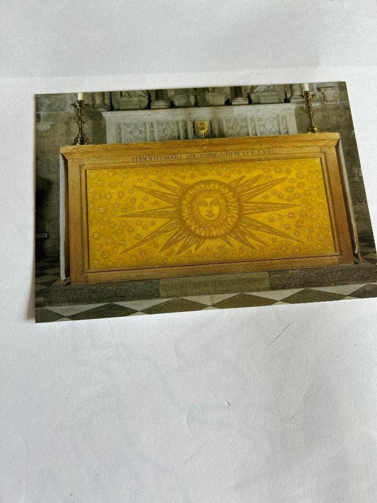 Chichester Cathedral The Icon of Divine Light, Ophalen of Verzenden, 1980 tot heden, Ongelopen, Overige thema's