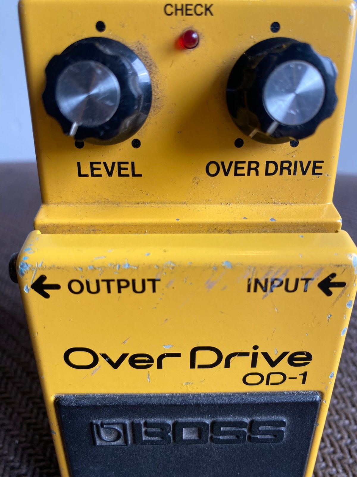 BOSS OD-1 1982 JAPAN, Muziek en Instrumenten, Effecten, Ophalen of Verzenden, Gebruikt, Distortion, Overdrive of Fuzz