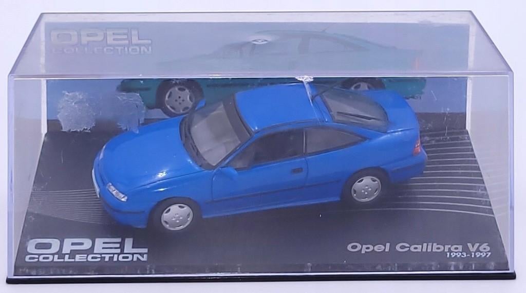 28062: Opel Calibra V6 - 1993-1997 - Atlas :43, Hobby en Vrije tijd, Modelauto's | 1:43, Auto, Ophalen of Verzenden, Zo goed als nieuw