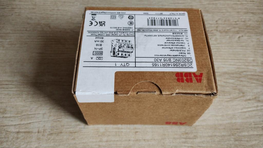 ABB DS203NC B16 Aardlekautomaat 3P+N 30mA 2CSR256140R1165, Ophalen of Verzenden, Nieuw, Overige typen
