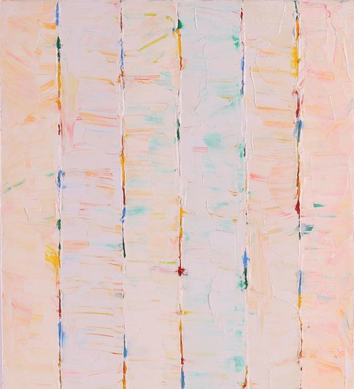 Graziano Marini(1957) Olie op Paneel "Abstract werk" Ges Ged, Antiek en Kunst, Kunst | Schilderijen | Modern, Ophalen of Verzenden