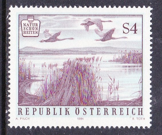 Oostenrijk 1984 pf mi 1788 vogels, Verzenden, Postfris, Dier of Natuur