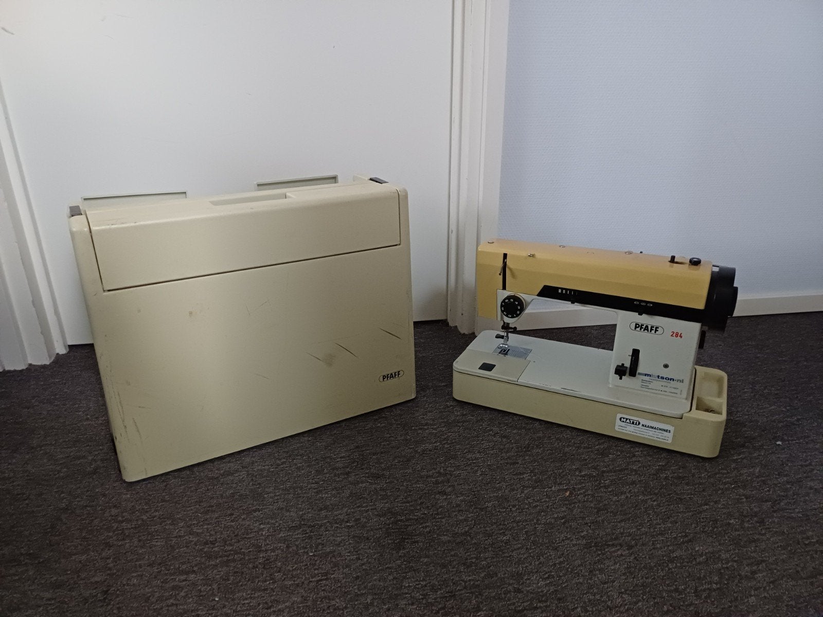 pfaff 284 naaimachine, Ophalen of Verzenden, Gebruikt, Naaimachine, Pfaff