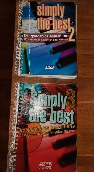 keyboard,gitaar etc.--Simply the Best deel 2+3--VEEL en TOP!, Muziek en Instrumenten, Gitaar, Ophalen of Verzenden, Zo goed als nieuw