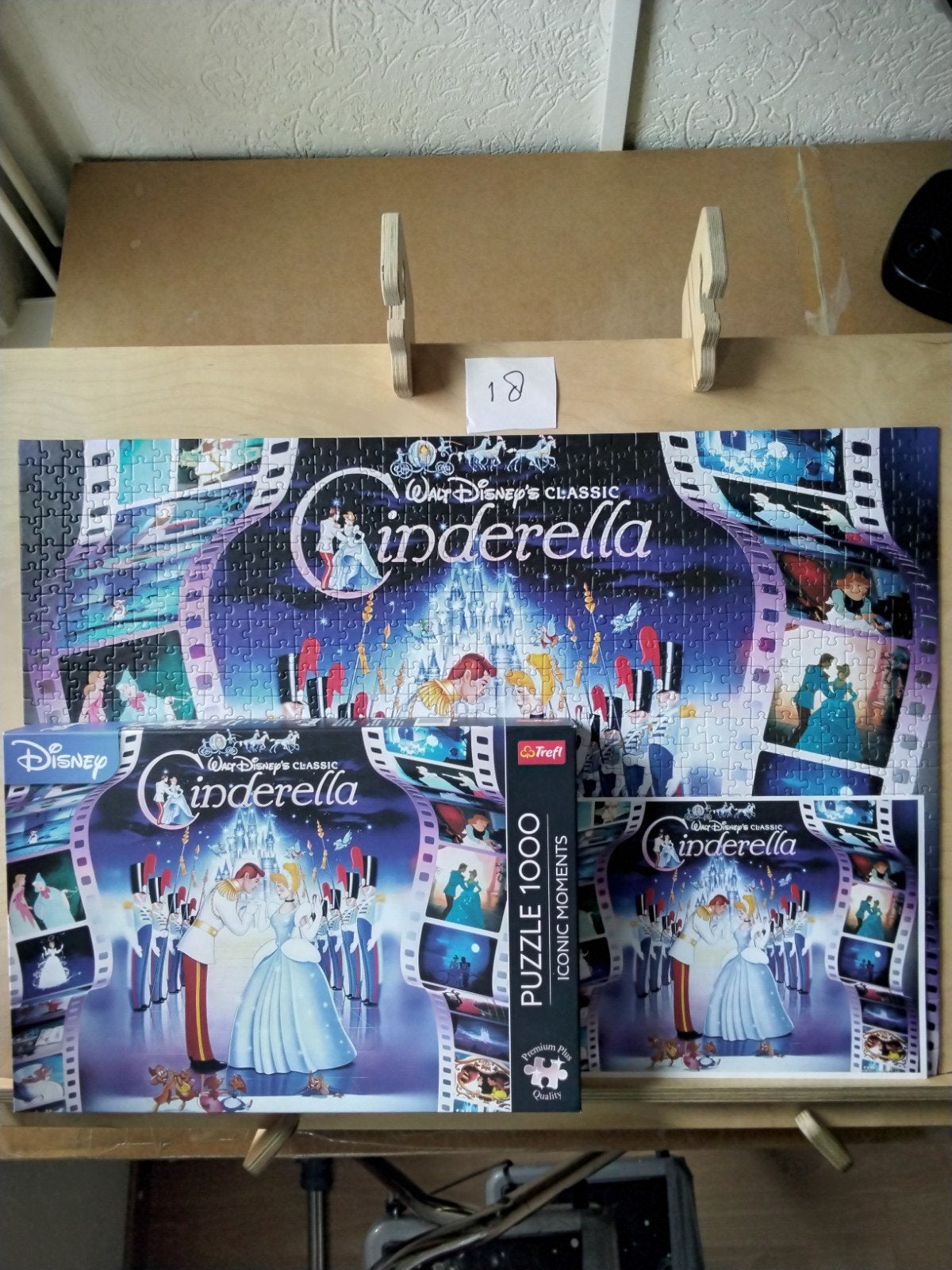 Disney puzzel 1000st zgan, Ophalen of Verzenden, 500 t/m 1500 stukjes, Zo goed als nieuw