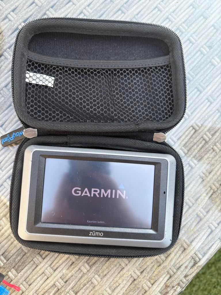 Garmin motor navigatie met houder, Ophalen, Gebruikt
