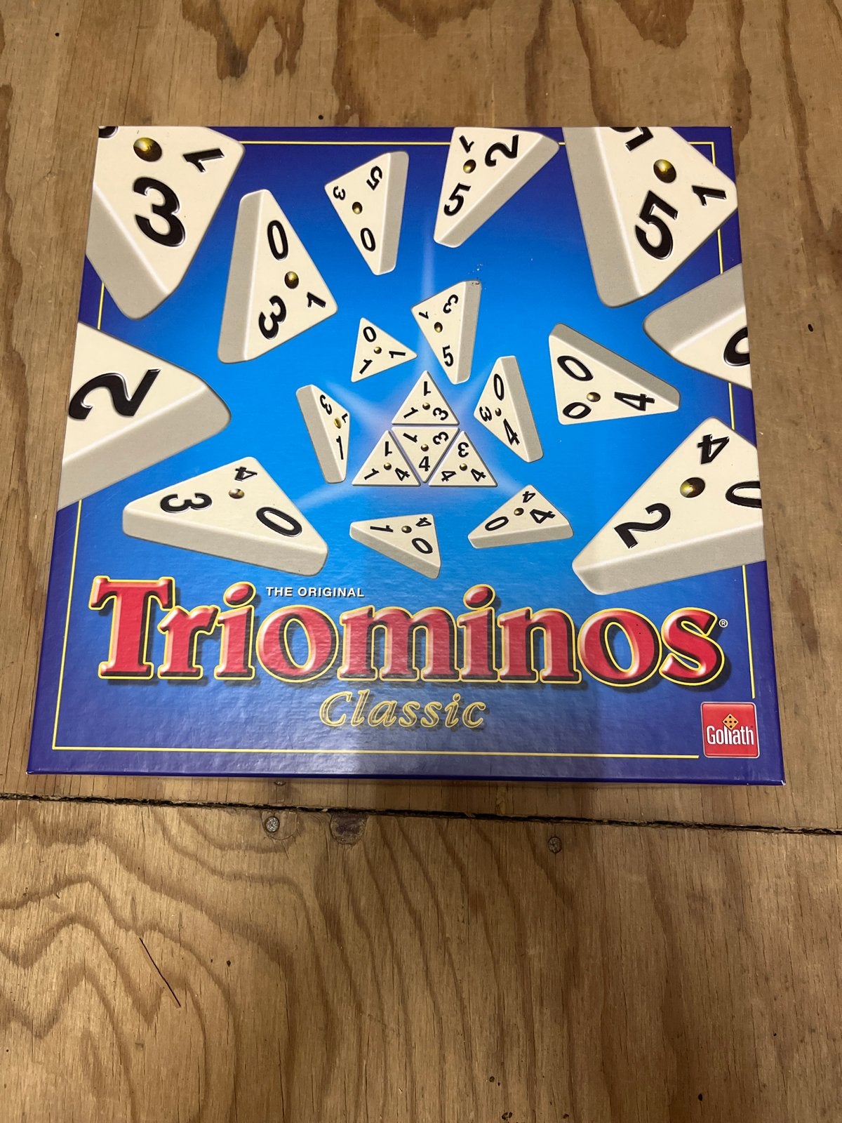 Triominos Classic bordspel van Goliath, Een of twee spelers, Ophalen of Verzenden, Nieuw