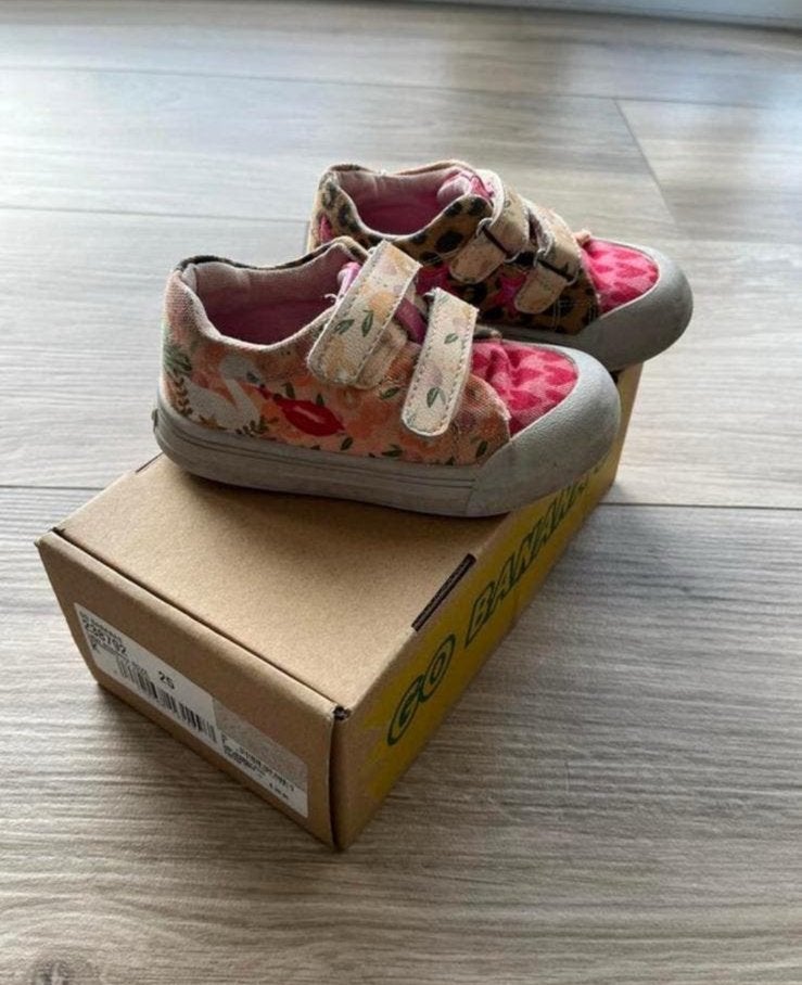 Roze lage sneakers Go Bananas maat 25, Ophalen of Verzenden