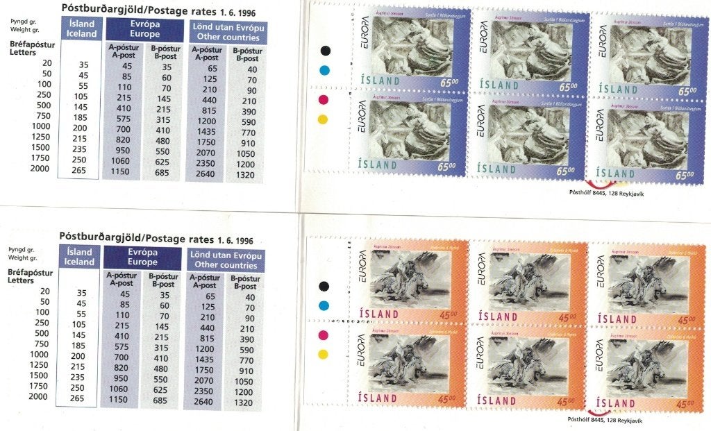 B508 IJsland 2 Pb 872/73 postfris, Verzenden, IJsland, Postfris