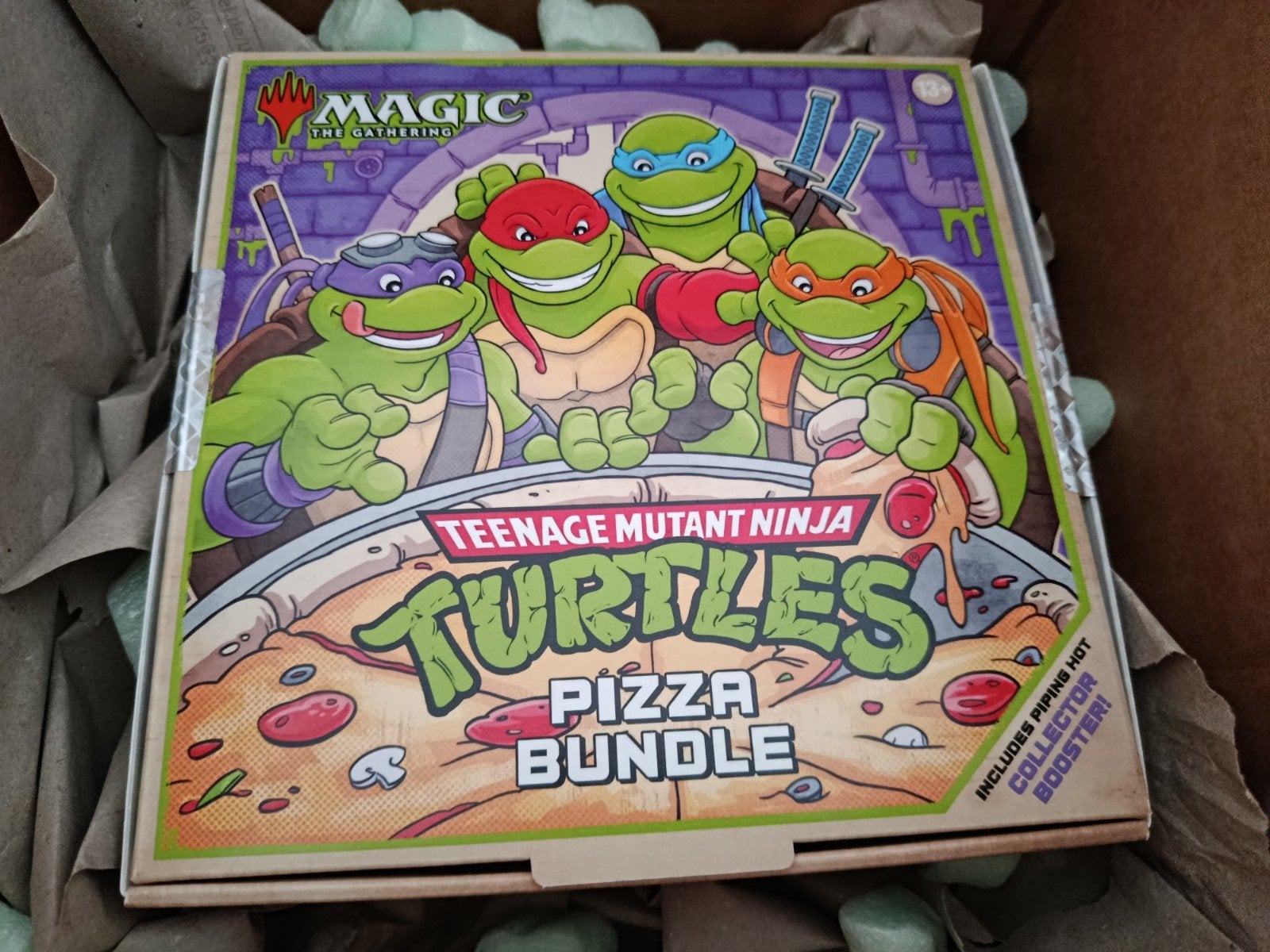 Magic the Gathering - Teenage Mutant Ninja Turtles Pizza, Ophalen, Nieuw, Overige typen