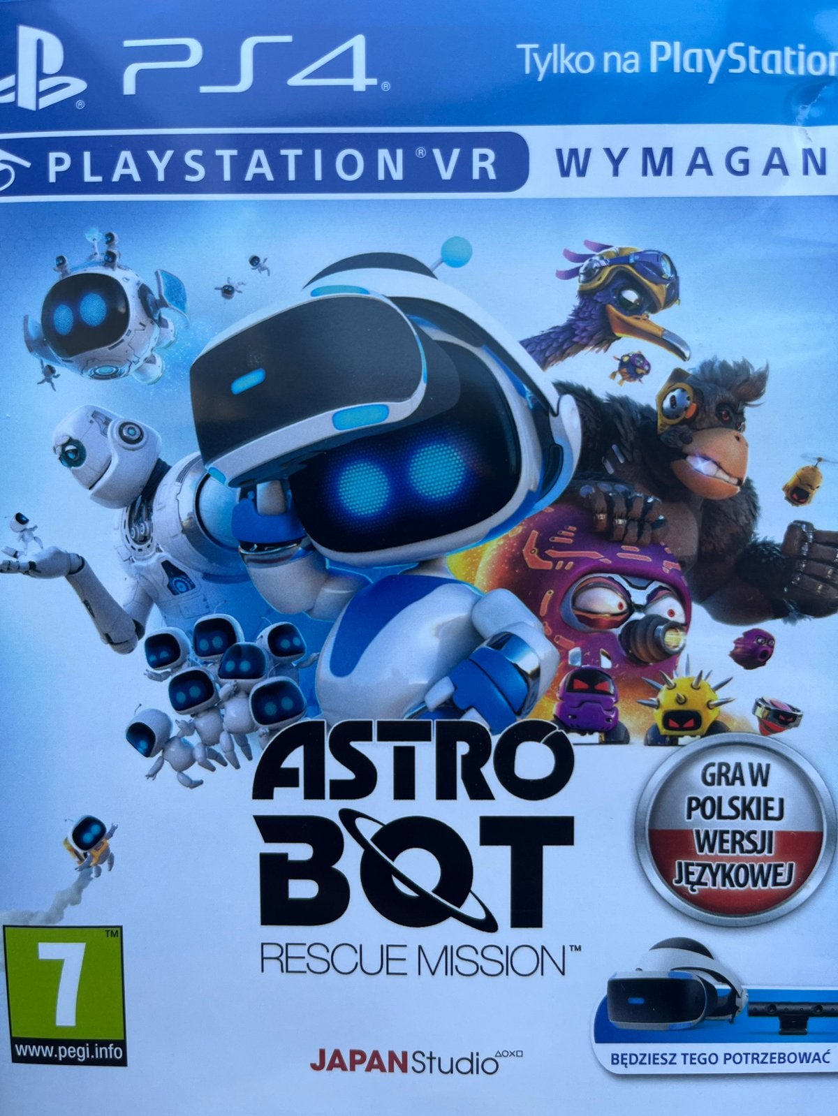 Astro bot ps4, 1 speler, Ophalen of Verzenden, Zo goed als nieuw, Avontuur en Actie