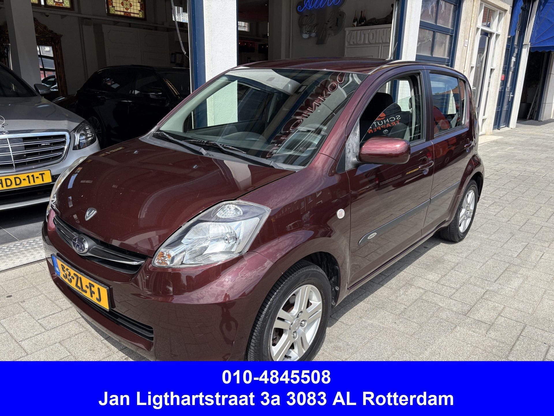 Subaru Justy 1.0 Comfort S 1E EIGENAAR/AIRCO/NAP.LM VELGEN, Voorwielaandrijving, Justy, Gebruikt, Bruin