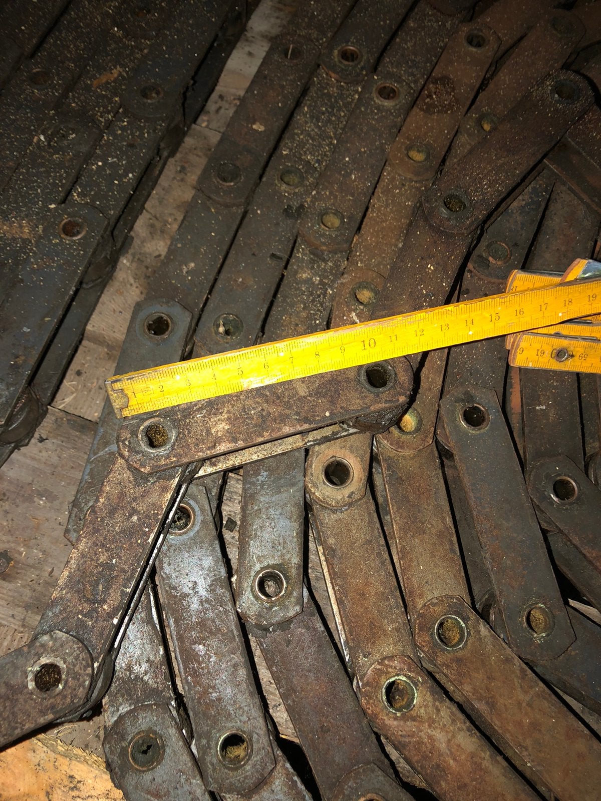 Ketting, Doe-het-zelf en Verbouw, IJzerwaren en Bevestigingsmiddelen, Ophalen of Verzenden, Zo goed als nieuw, 250 mm of meer