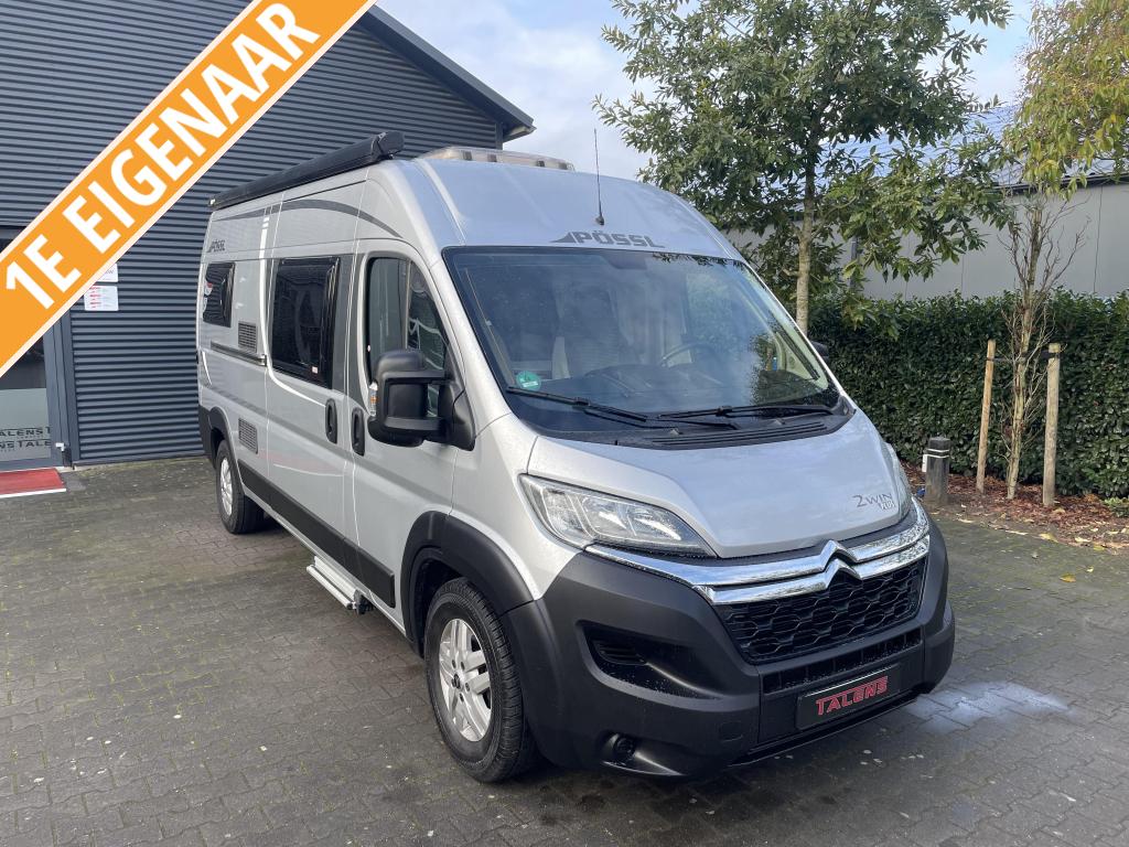 Pössl 2Win Plus 600 van 1ste eigenaar, Caravans en Kamperen, Campers, Chemisch toilet, Ringverwarming, Pössl, Tot en met 2