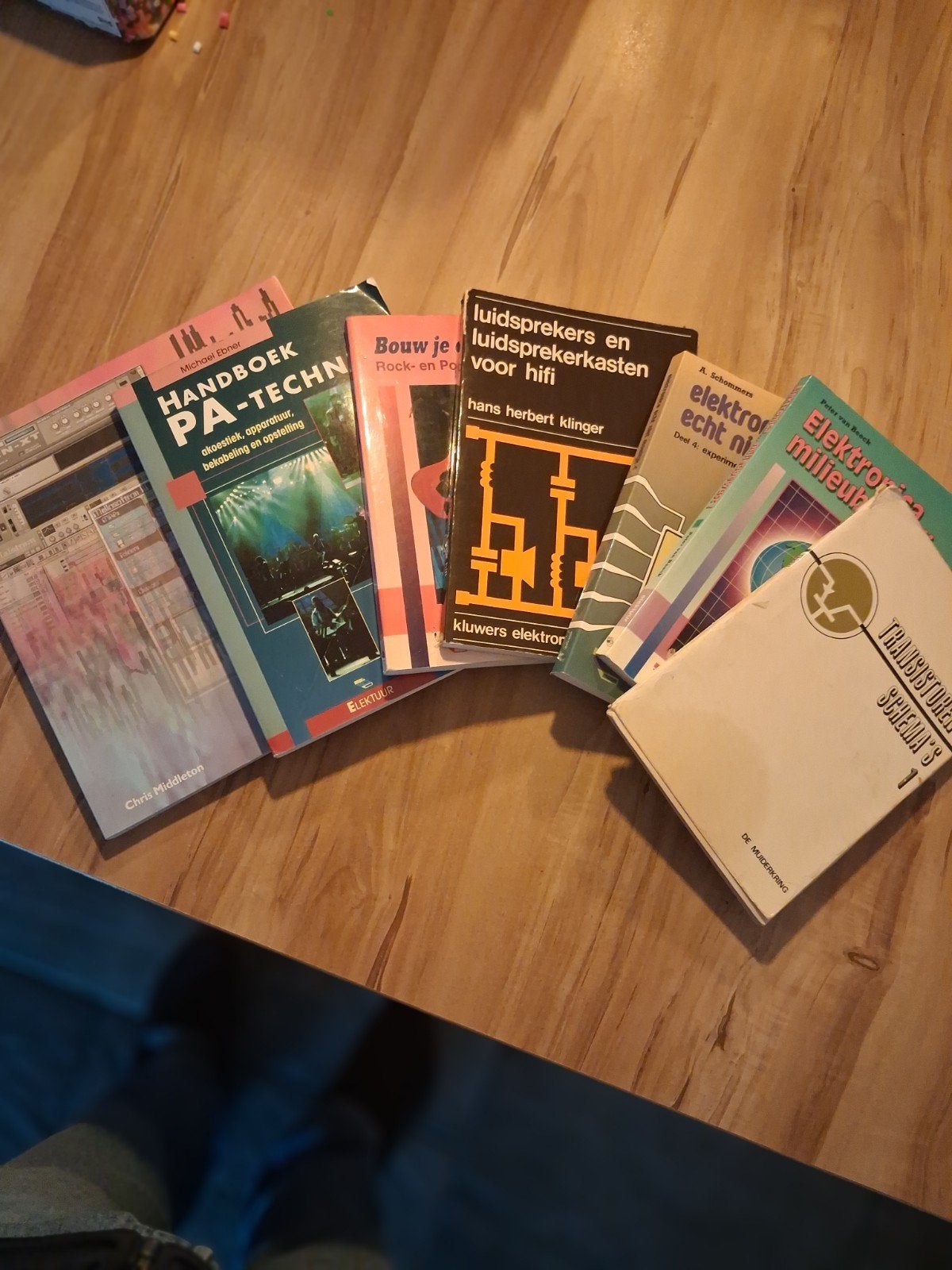 Partij Elektronika Boeken: Digitale Audio, PA-Techniek, etc., Boeken, Ophalen, Zo goed als nieuw, Elektrotechniek, Diverse auteurs