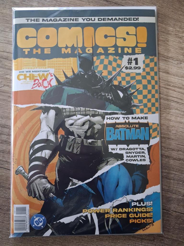 Comics! The Magazine nr.1 "Absolute Batman Special", Eén comic, Ophalen of Verzenden, Amerika