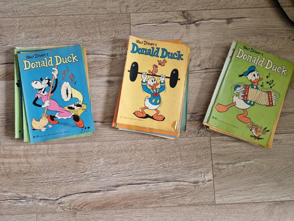 49 Donald Ducks uit 1973., Gelezen, Europa, Ophalen of Verzenden, Meerdere comics