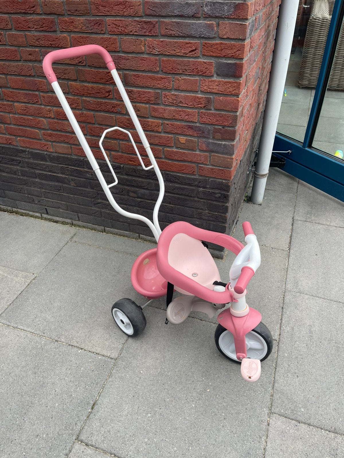 Smoby duwfietsje, Ophalen, Zo goed als nieuw