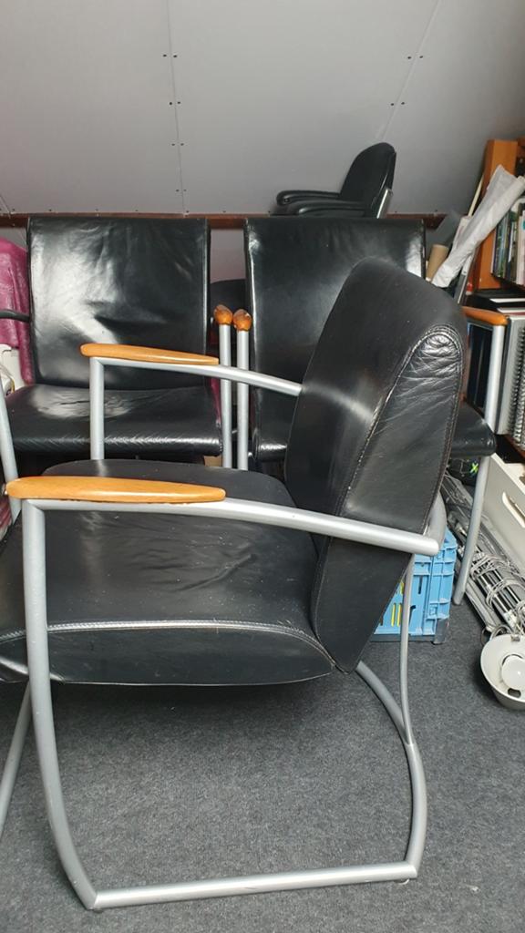 Nomada design 4 eetkamer stoelen, Ophalen of Verzenden