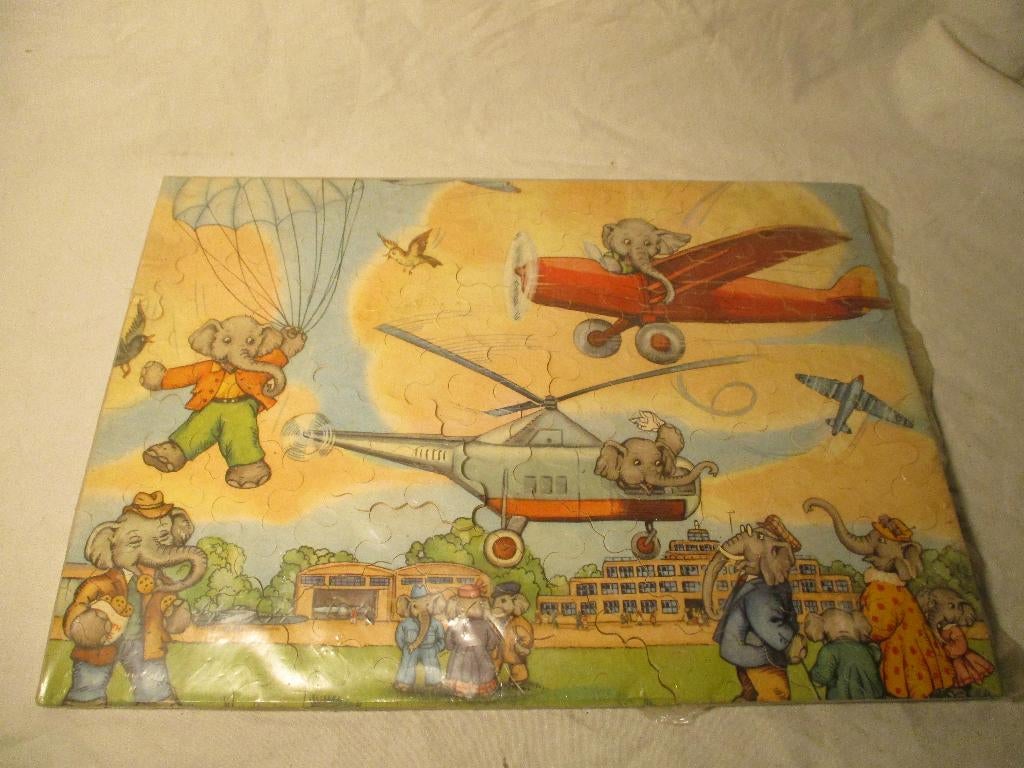 antiek puzzel, Antiek en Kunst, Ophalen of Verzenden