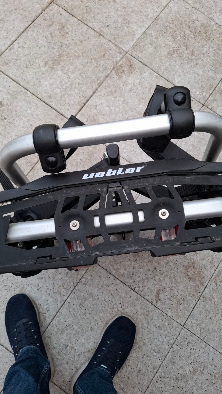 Uebler fietsendrager - achterlichtgezet worden, Auto diversen, Ophalen of Verzenden