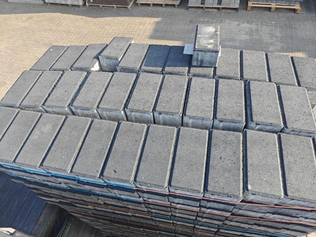 Betonklinkers zwart S2, Tuin en Terras, Tegels en Klinkers, Ophalen, Klinkers, Nieuw, 10 m² of meer