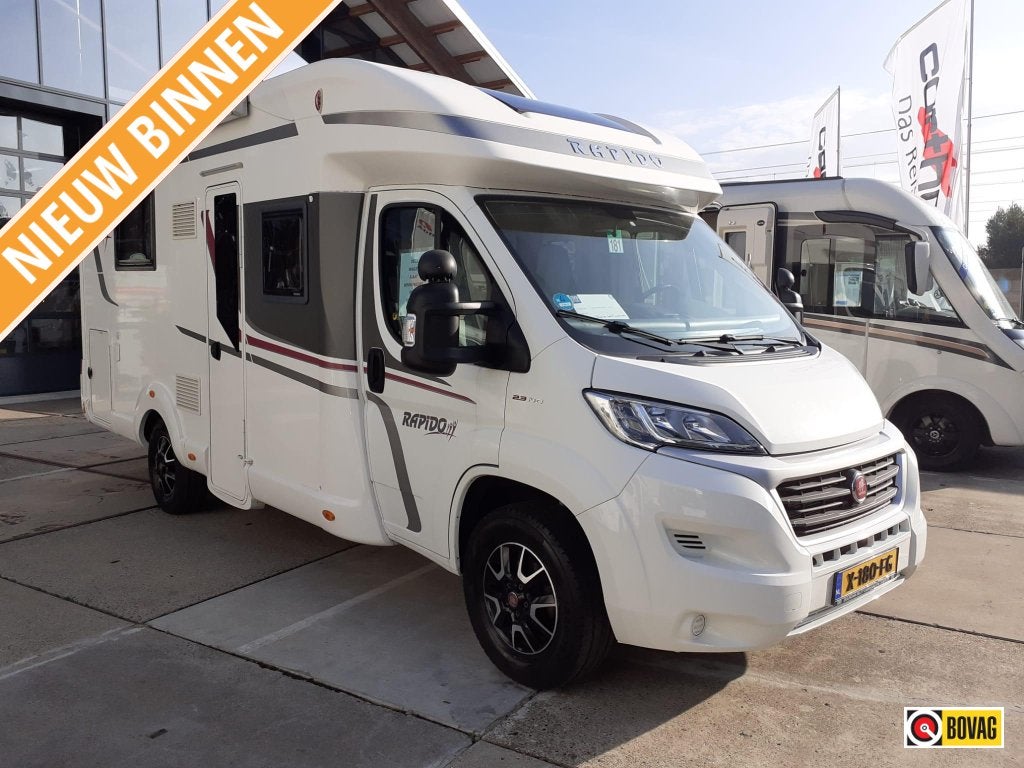 Rapido 656 F Queensbed + hefbed en automaat., Automaat, Ringverwarming, Fiat, 6 tot 7 meter