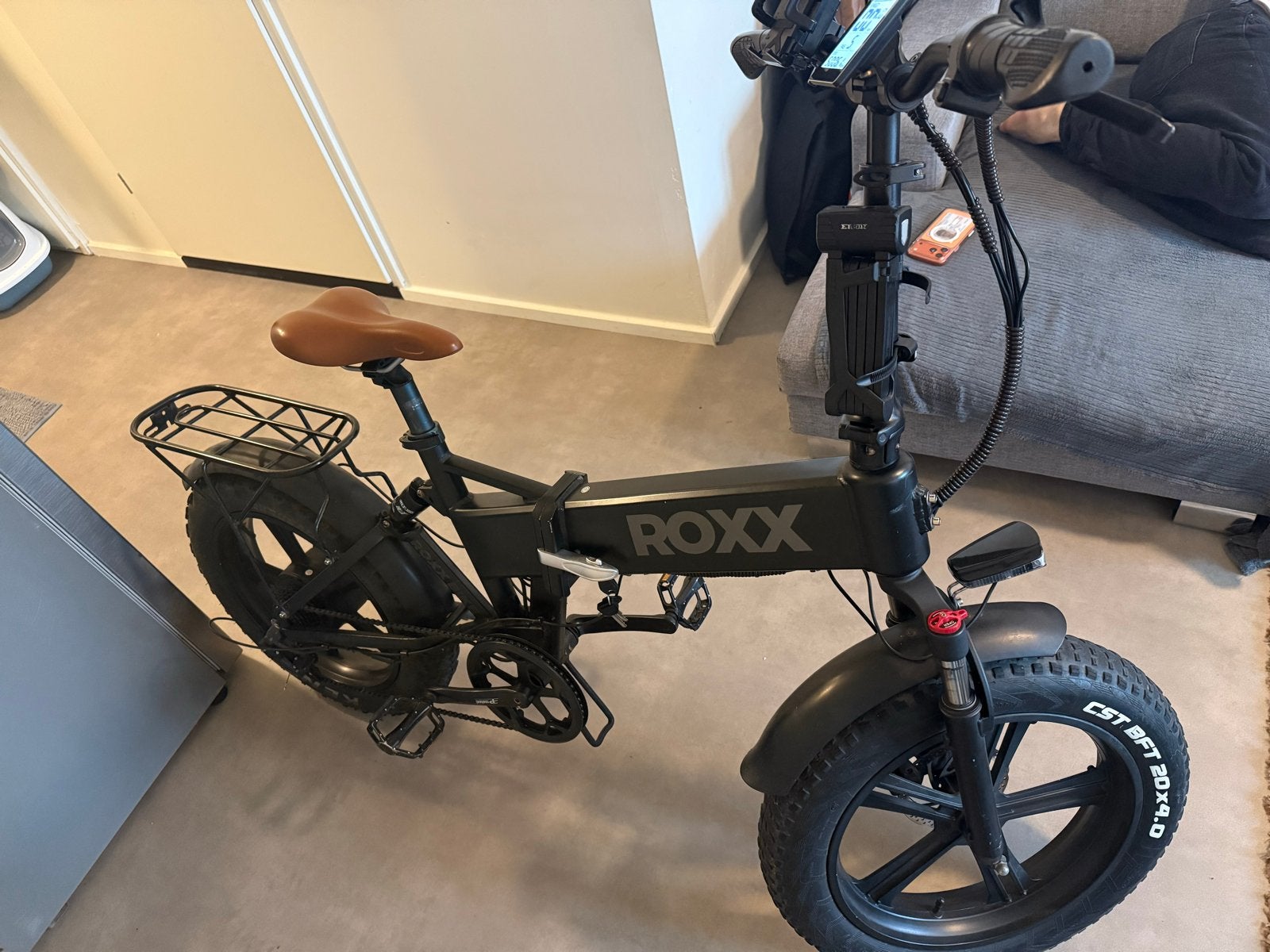Roxx RX1+ elektrische vouwfiets (fatbike) - Zo goed als nieu, Ophalen, Zo goed als nieuw, Overige merken