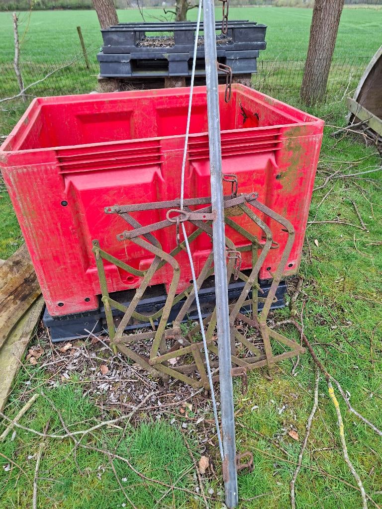 eggen eg  3 stuks  incl trekboom, Ophalen, Gebruikt, 20 m² of meer, Gras